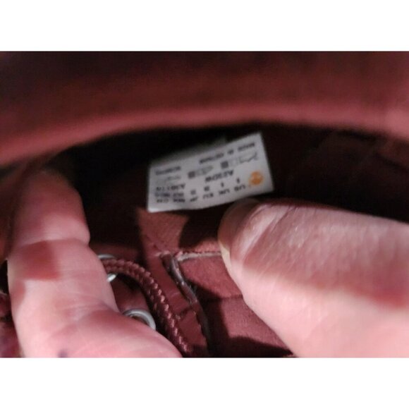 EUC Timberland Dausette Burgundy Nubuck Ankle Sneaker Boots/Sz. 8 - Picture 9 of 10